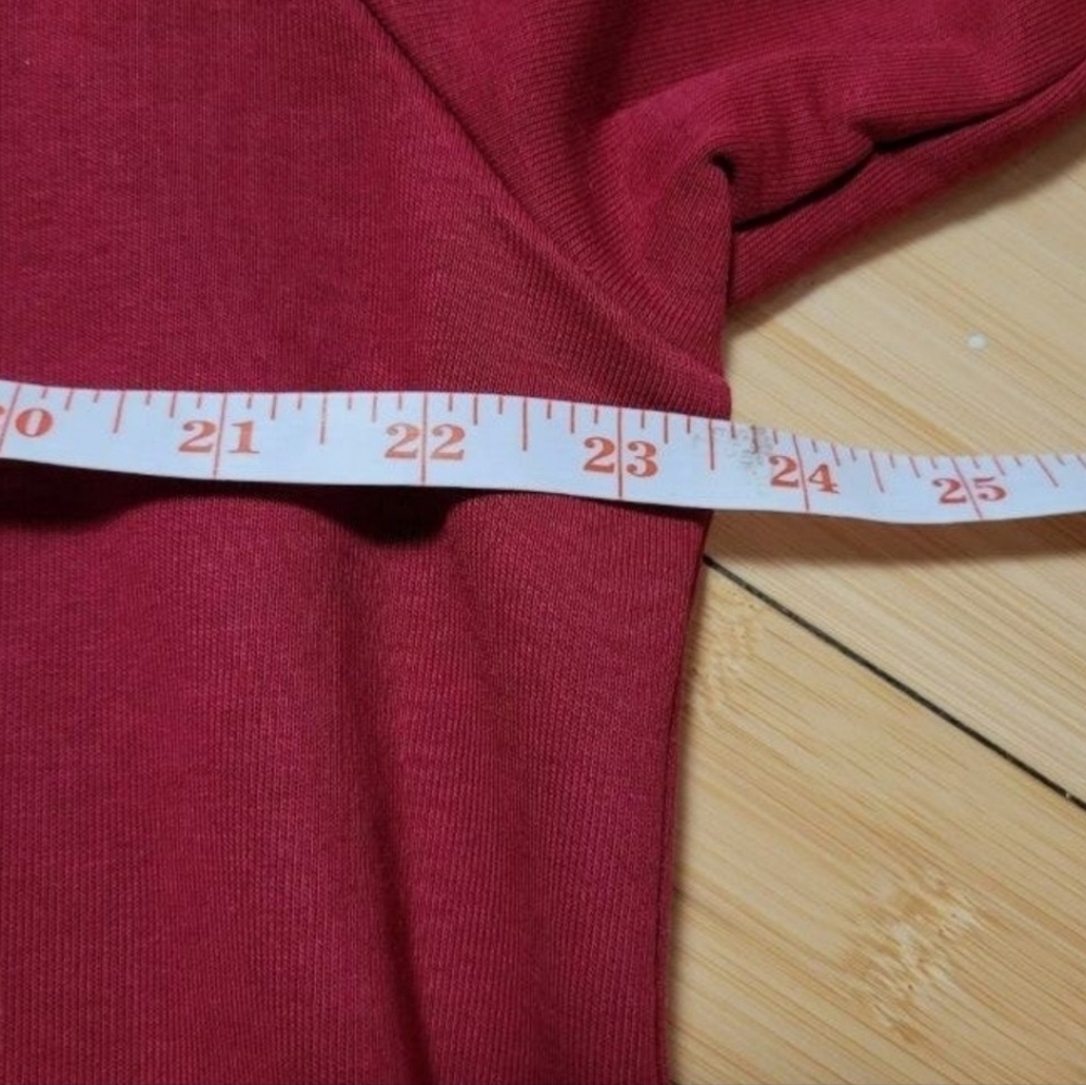 PUMA Hoodie Rhubarb Men's Speed Slant Logo Long Sleeve Burgundy Black Size Large - Picture 6 of 9
